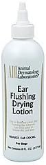 ADL Ear Flusing Drying Lotion for Dogs 8 oz Wax