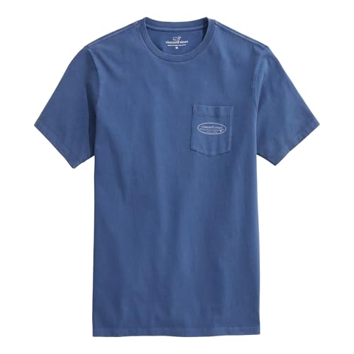 vineyard vines Men's Drift Dye Outlined Surf Logo Short-Sleeve Pocket Tee2