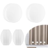TopHomer 8er-Pack Silikon-Vorhanggewichte – 96 g/Paar, stark magnetisch, wasserdicht und rostfrei, für Duschvorhänge, Outdoor- und Tischdeckenverwendung