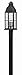 Hinkley-Three Light Clear Seedy Glass Greystone Post Light-2041GS