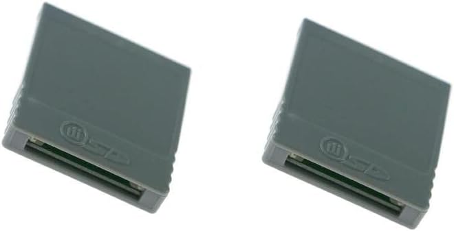 2 x SD Memory Card Stick Card Reader Converter Adapter for Nintendo Wii NGC Gamecube Console