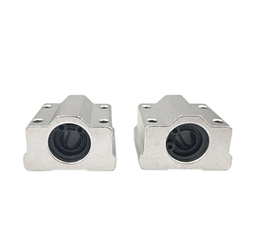 Bloc coulissant linéaire SC8UU 8mm en aluminium à billes d'acier