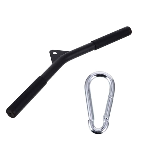 Imagen de HONMEET Barra de Tracción para Gimnasio Casa Barra de Resistente para Entrenamiento de Tríceps Bíceps y Hombros Accesorio para Musculación y Fitness