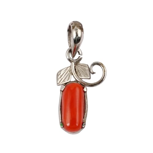 Pendentif corail rouge fait main, un bijou poétique chargé d'histoire et d'art