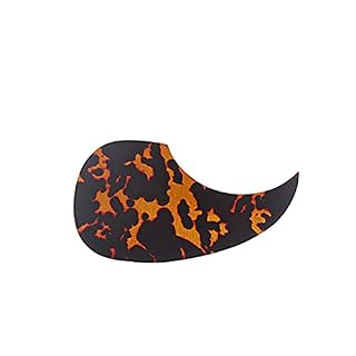 Alnicov Autocollant pour pickguard de guitare, autocollant en forme de virgule pour guitare acoustique – Image 2