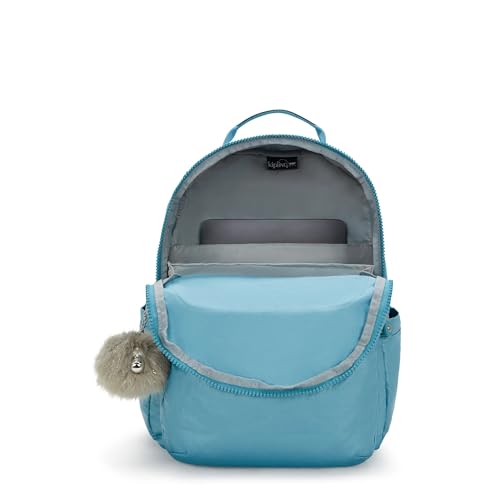 Image of Kipling Women's Seoul 15 inch Laptop Backpack, Durable, Roomy with Padded Shoulder Straps, Built-In Protective Sleeve