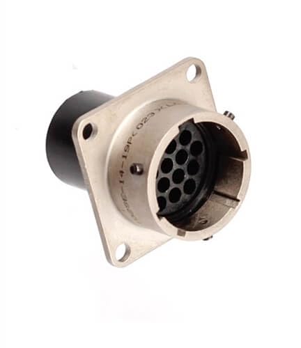 Elecbee LPT02SE8-4P - Conectores de especificaciones militares de 4 pines, conector de bayoneta impermeable