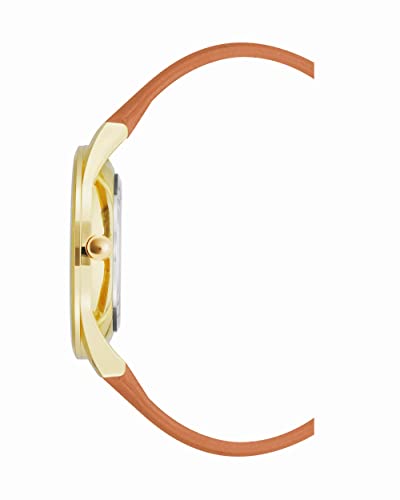 Nine West NW/1994CHHY Women'S Japanese Quartz Dress Watch With Faux Leather Strap thumb #2