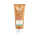 Vichy Capital Soleil, Latte Idratante Fresco Viso e Corpo SPF50+, 300 ml