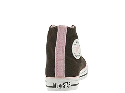 Converse Chuck Taylor All Star High Top Sneaker (11 USA Men's/13 USA Women's, Choc/Pink)