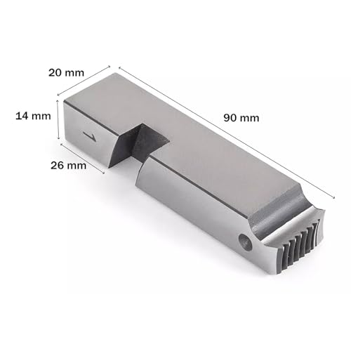 Conjunto de Cossinetes Rosqueadeira BSP 2.1/2 para 4 Polegadas, 4 Peças