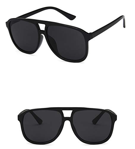Image of Shiratori Candy Color Trendy Hip-Hop Sunglasses - Oversized Ocean Lens Shades for Men and Women