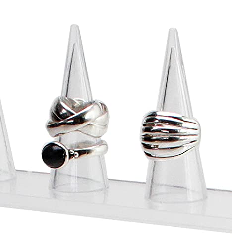 Expositor de acrílico SAFE 5267 para anillos en vitrinas 2