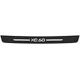 volvo xc60 prix ttc  Coche Fibra Carbono Protector de Parachoques Trasero para Vo-lvo XC60, Protección para Parachoques Trasero Coche Pegatinas Tiras Protectoras Accesorios