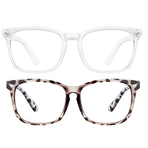 Image of hunsquer Blue Light Glasses for Woman /Men Computer Blue Light Glasses