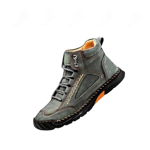 Handmade Men's Waterproof Leather Work Boots