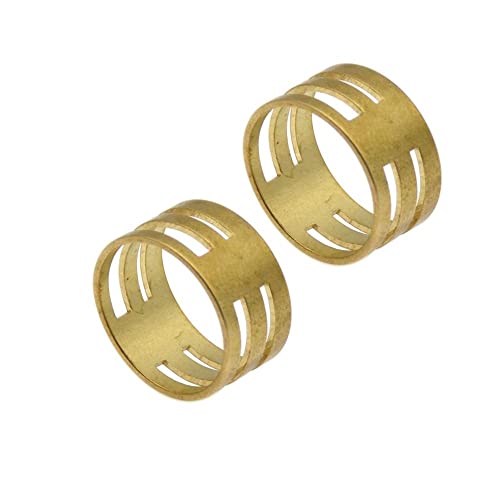Bybycd Open Jump Ring Tools Easy 2Pcs/Set Jump Ring Opener Diy Copper Closing Ring For Circle Bead Plier Jewelry Making Tools(Gold) #TOP9