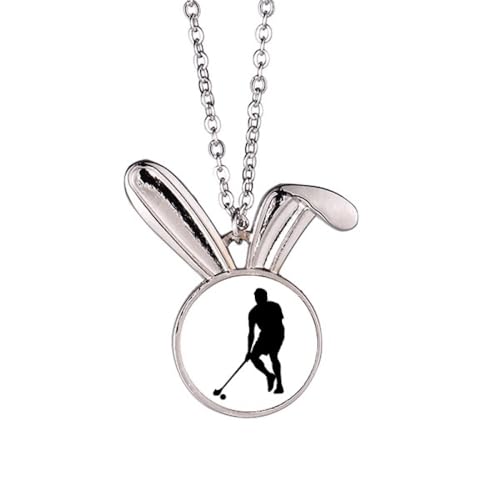 Collier lapin éducation physique à offrir pour passionné de sport