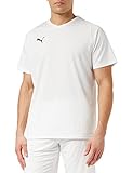 Agradable y suave al tacto PUMA Liga Jersey Core Camiseta para Hombre, blanco (Puma White-puma Black.), 3XL