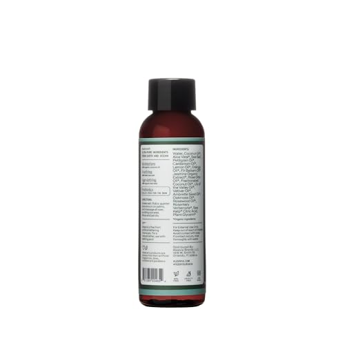 Aleavia Coastal Woodlands Mens Body Cleanse – Travel Size – Organic & All-Natural Prebiotic Body Wash for Men, Woodsy Notes Scented with 13 Essential Oils, – Nourish Your Skin Microbiome – 2 Oz. - Thumbnail 2
