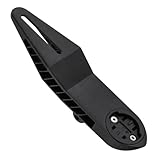 LatoYard Integrierter Lenker-Computer-Ständer mit Kamerahalterung für Garmin und Bryton Fahrradcomputer, 31,8 bis 22,2 mm/25,4 mm, Schwarz