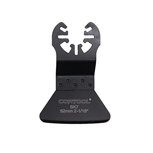 Oscillating Multitool Blades Set, Oscillating Saw Blades for Wood and Metal, Quick Release Oscillating Multifunction Saw Blade - Cortool Oscillating Multitool Blades 4 Pack (4-Piece Set #3)