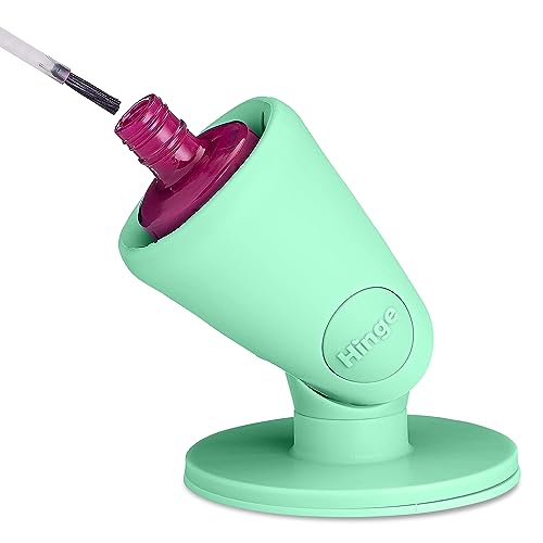 tweexy Hinge Untippable Nail Polish Bottle Holder | Anti-Spill Na...