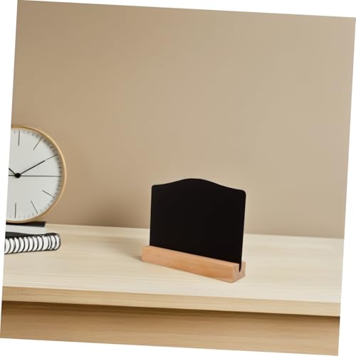 Mini panneau rétro ardoise avec support vintage stable pour message de table (16 pcs)