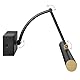 Miratic Badezimmer Lampe 4000K Spiegelleuchte Bad in Schwarz IP44 Wasserdicht Neutralweiß Lichtfarbe Perfekte Lampe für Badezimmer (50cm/9W/990lm)