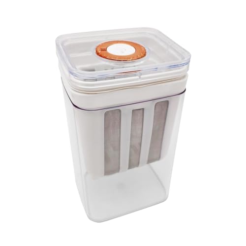 Colador De Yogur - Filtro De Malla De 6,89 Pulgadas, Herramienta De Cocina De ABS, Colador Fino Para Preparación De Alimentos En Diseño De ABS De 1,100 Ml Con Duradero, Ideal Para Hilo