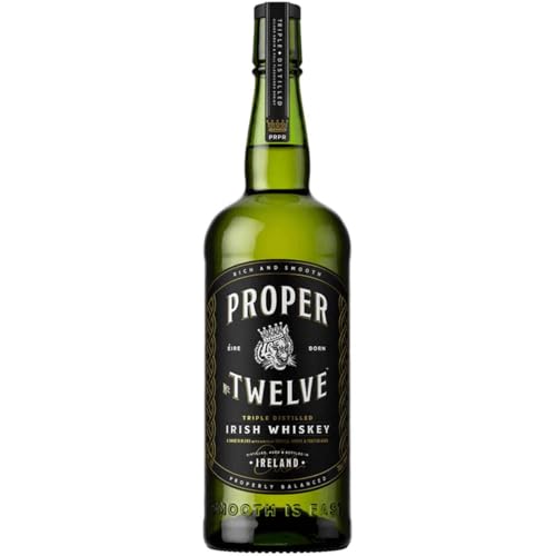 Proper No. Twelve Whiskey 40% vol. (1 x 0,7l) | Triple Distilled Whiskey aus Irland