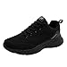 URIBAKY - Scarpe sportive da donna, con lacci, all'aria aperta, da corsa, per sport, fitness, traspiranti, in rete, per attività all'aria aperta, jogging, Walking e Tennis, sneakers, Nero , 41 EU