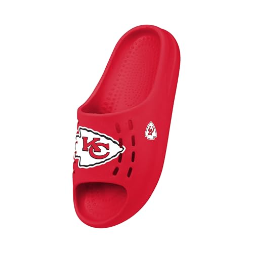 Image of FOCO Men's NFL Team Big Logo Molded Chunky Slide Sandals