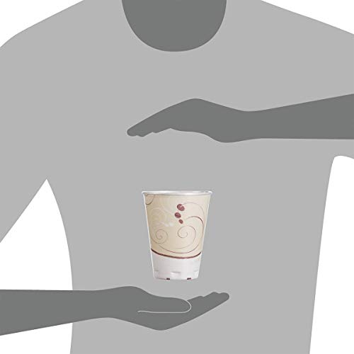 Solo Symphony 12 oz Trophy Plus Dual-Temperature Insulated Cup Caddy in Foam, 1000 Count