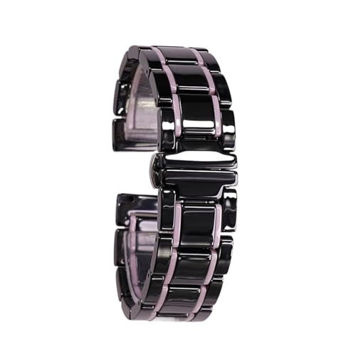 Bracelet en acier et céramique 20mm 22mm pour Watch4 5 Pro