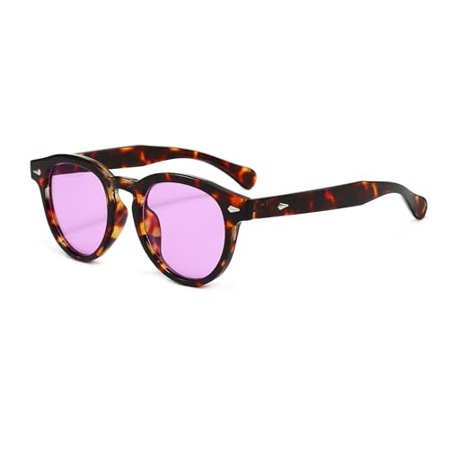 YAMEIZE Vintage Round Sunglasses Women Men - Round Shades UV400 Protection Driving Outdoor