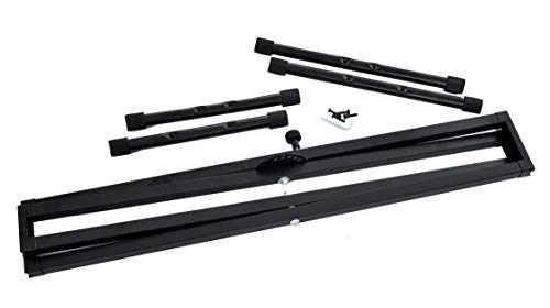 Image of blueberry R-13 Heavy Duty Double-X Adjustable Keyboard Stand | Universal Piano Stand for Yamaha, Casio, Roland & All Digital Keyboards