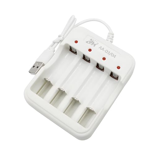 Chargeur universel rechargeable grande capacité pour accumulateurs AA AAA Lithium 1,5V