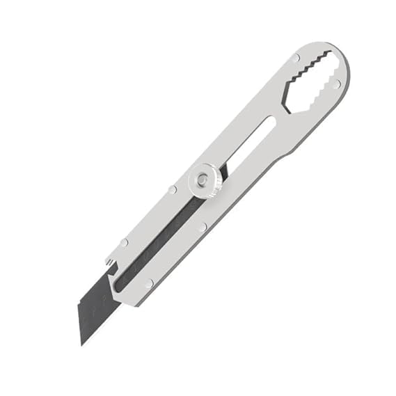 6 in 1 Stainless Steel Pocket Cutter | Multipurpose Folding Tool with Sharp Blade | Heavy Duty Precision Cutter for Camping, Hiking, Travel, DIY, Office & Industrial Use-image-32