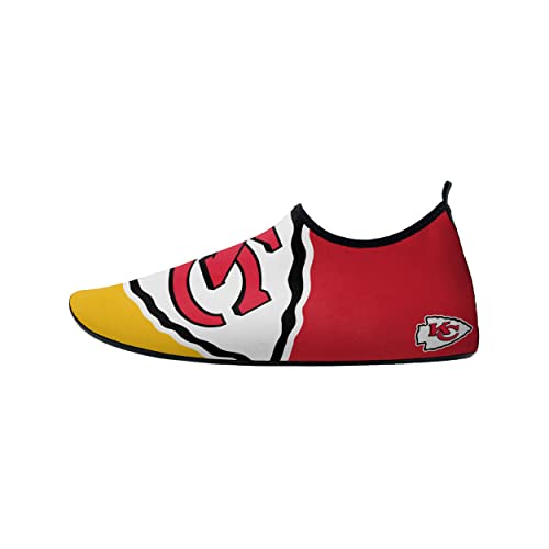 Image of FOCO NFL Mens Nflteam Logo Barefoot Beach Pool Quick-Dry Aqua Yoga Water Shoes