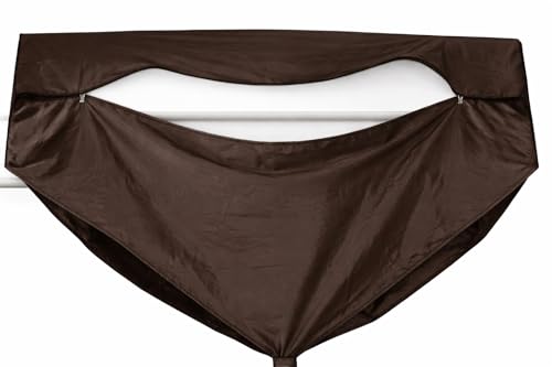Image of SELENO AC Service Cleaning Washing Cover for 1 Ton & 1.5 Ton Split AC Indoor Unit | Easy Fit for Home & Professional Use (100% Waterproof) (Brown)