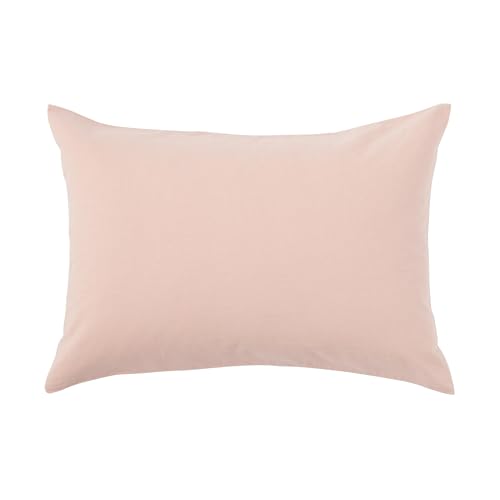 無印良品 洗いざらしまくらカバー43×63cm用 ピンク 84095955