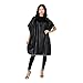 Hair Stylist Shampoo Cape 36x54 Black Velcro by Betty Dain #306