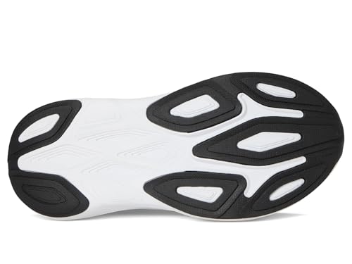 New Balance Women's Fresh Foam X More V6 Running Shoe, Permafrost/Bisque/Nb 103 White, 83