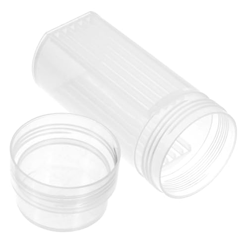 KICHOUSE - KICHOUSE Lot De 5 Bocaux De Coloration En Plastique Pour Laboratoire Support De Coloration Pour Lames Bocal De Coloration Coplin Pour Lames De Microscope