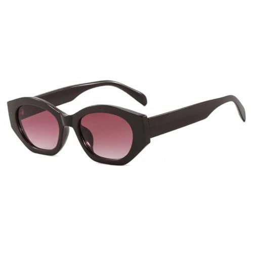 Lunettes de soleil œil de chat vintage surdimensionnées mixtes, protection solaire UV400