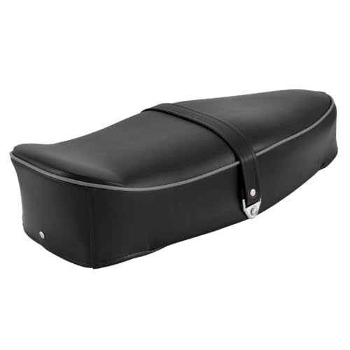 ★SELLA BIPOSTO LUNGA IN PELLE PER VESPA SPRINT VELOCE 150 TS 125 SUPER VBB VBA VNB GTR GL GT