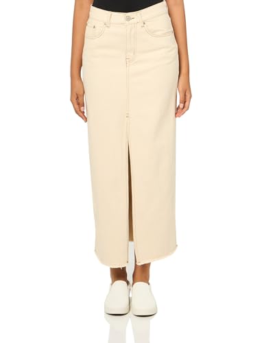 Jupe en jean Avani Steve Madden ivoire en taille 40 aux finitions luxe