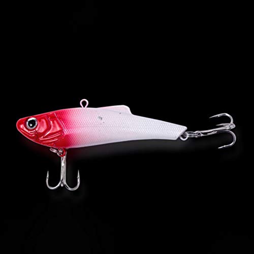 Isca de pesca, isca de pesca 3D olho de peixe ABS, simulação forte, ponta afiada, isca artificial co