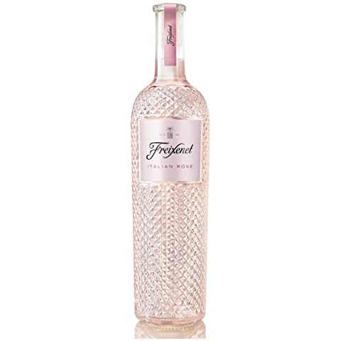 Freixenet Italian Rosé Trocken - italienischer Roséwein, elegante Flasche mit Diamantoptik, aus Veneto, trocken, blumig, fruchtig, Noten von Erdbeeren und Kirschen Cover